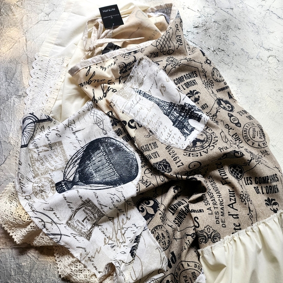 Ivana Ruzzo Dresses & Skirts - Maxi Skirt Shabby Upcycled Antique Lace Vintage European Cotton Patching